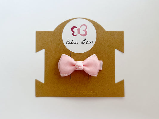 Light pink organza bow