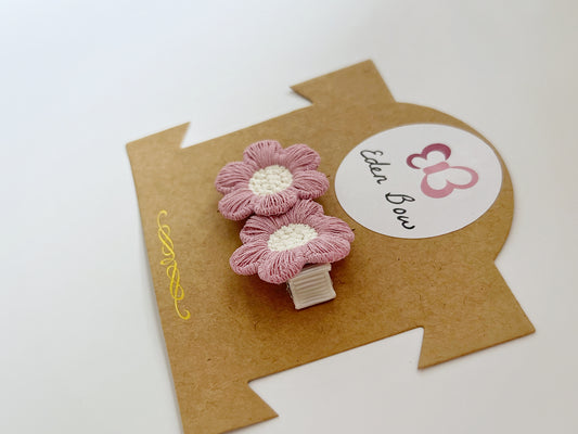 Orchid flower crochet