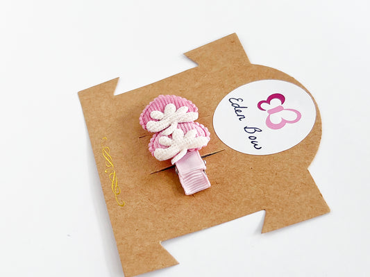 Pink strawberry hairclip