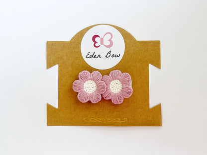 Orchid flower crochet