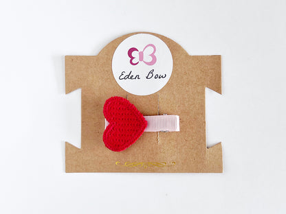 Sweetheart hairclip